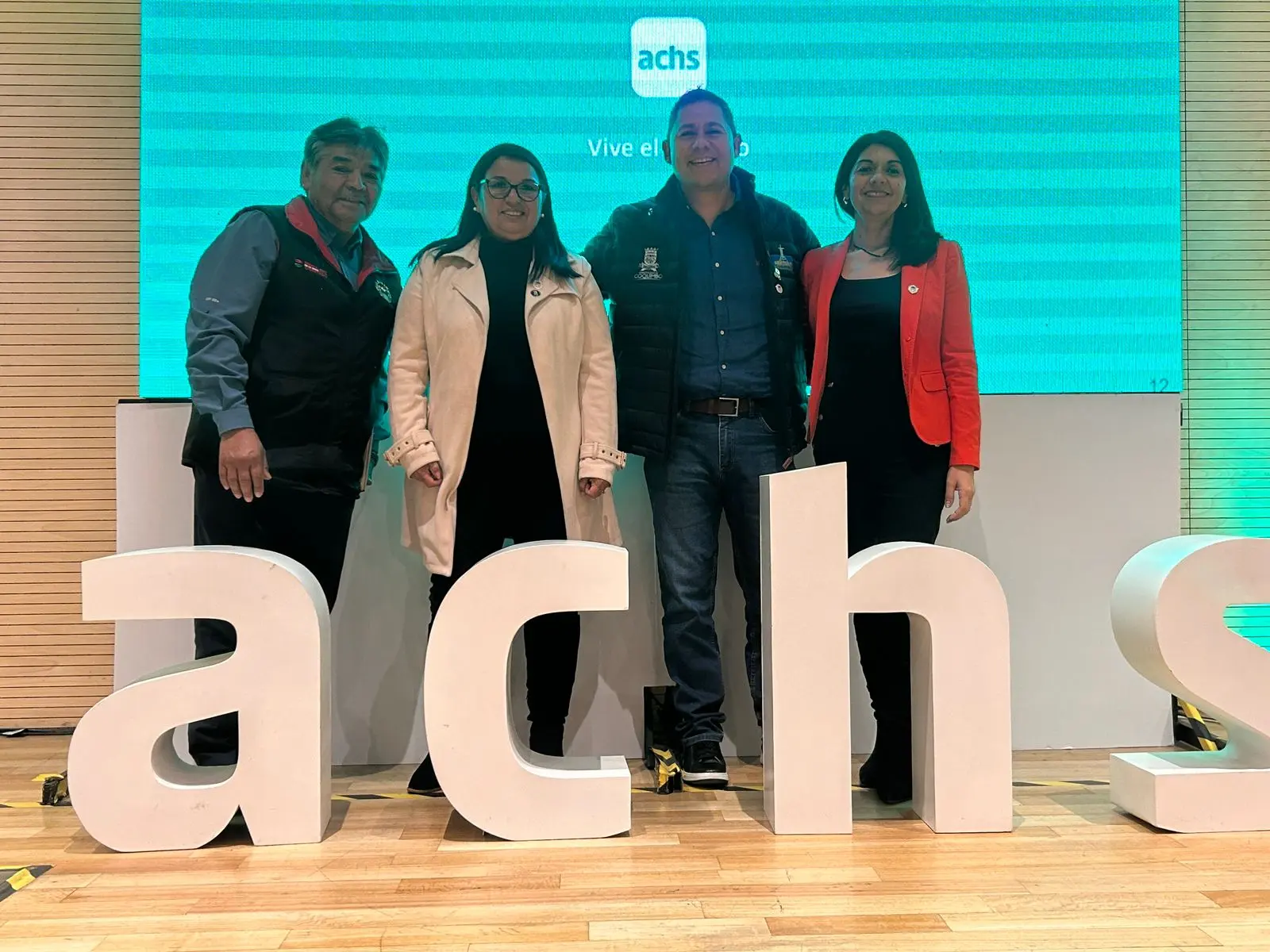 Directiva de ASEMUCH Coquimbo junto a ACHS